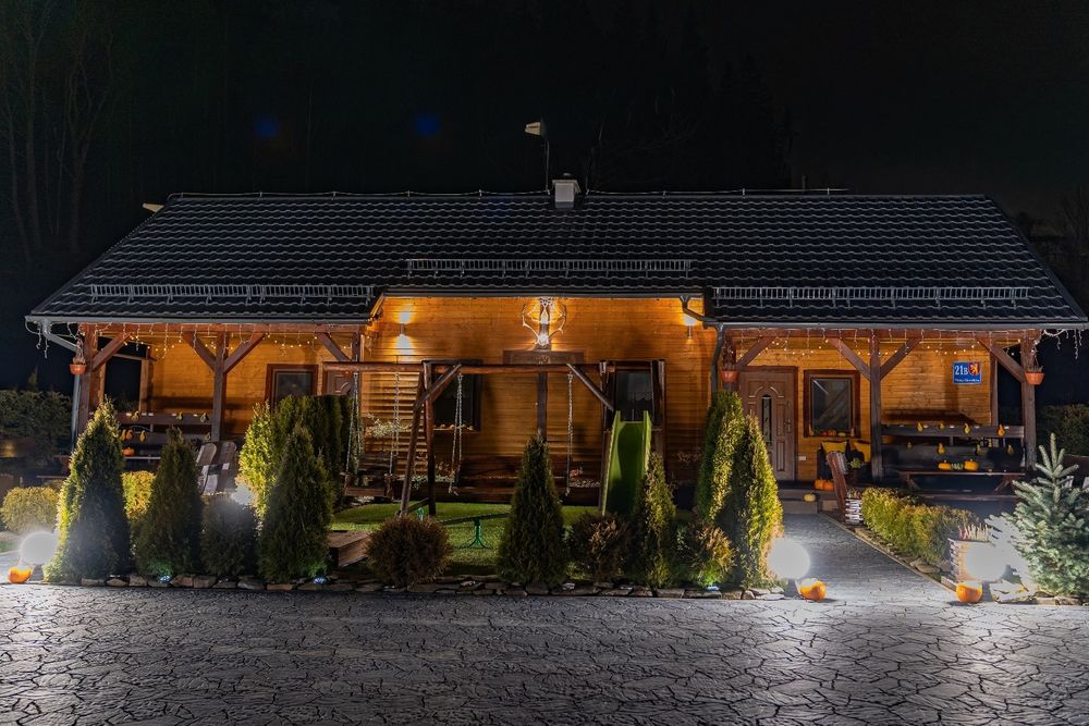 Drewniany domek Daria i Tomek ( 2 domki na 8 osob kazdy )