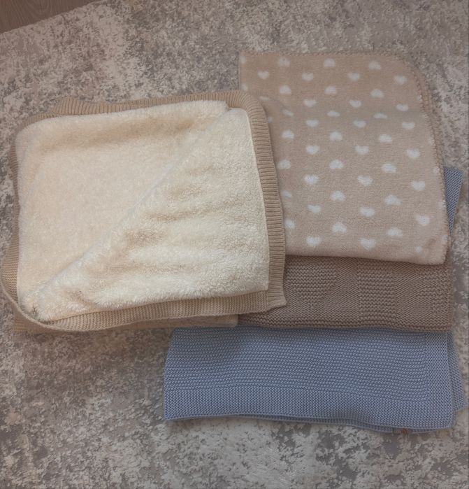 Теплий дитячий плед, ковдра, пелюшки муслін