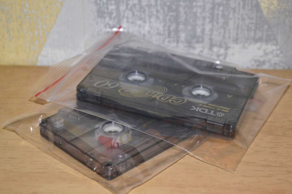 2szt. kasety magnetofonowe chrom CR TDK CDing2 60 i TDK D 90 kaseta