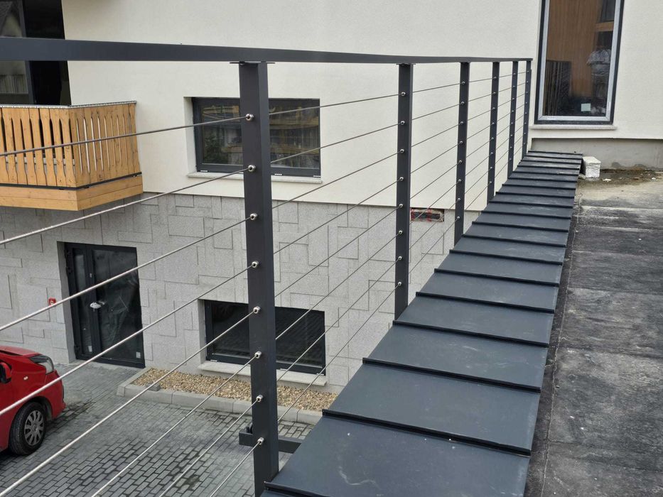 Balustrada linkowa – nowoczesna/ PRODUCENT/ na wymiar/ MONTAŻ