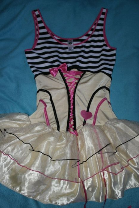 Smiffys платье коспле́й костюм карнавальный морячка пышная юбка