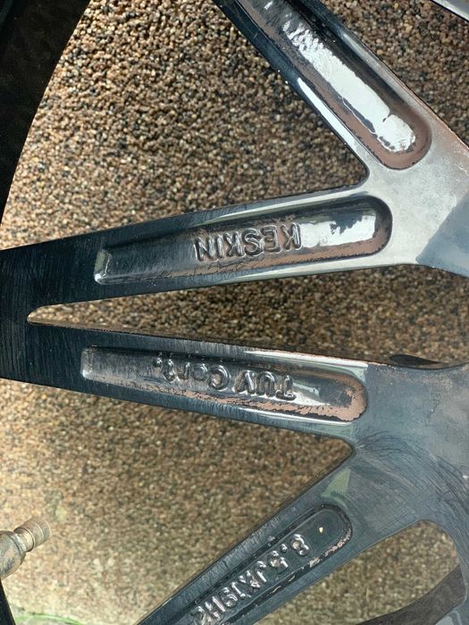 Alufelgi Keskin KT20 19' z oponami Hankook letnie 5-6mm