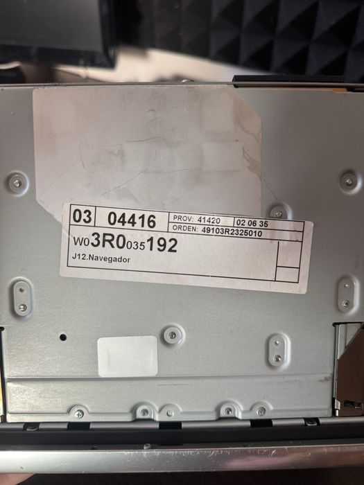 Radio RNS-E, seat exeo 2010