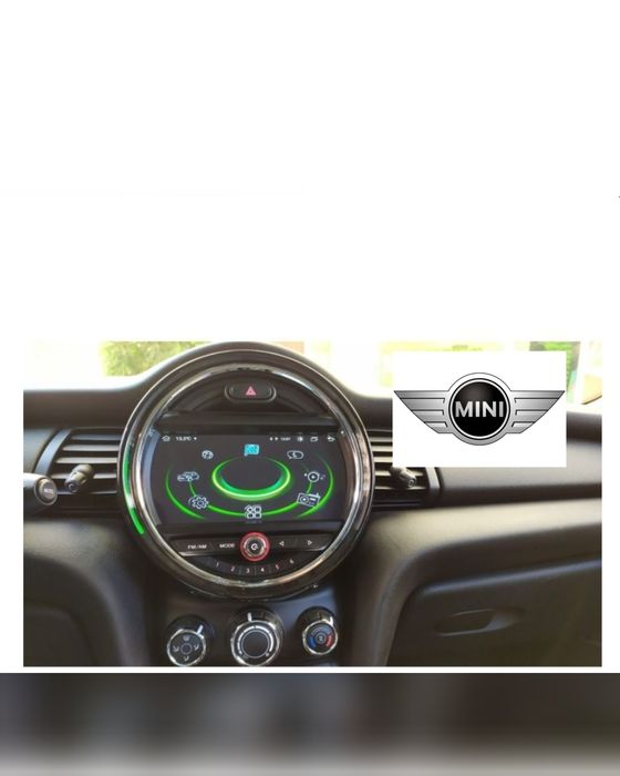 Rádio Mini F55 F56 Android 14 (Novo)