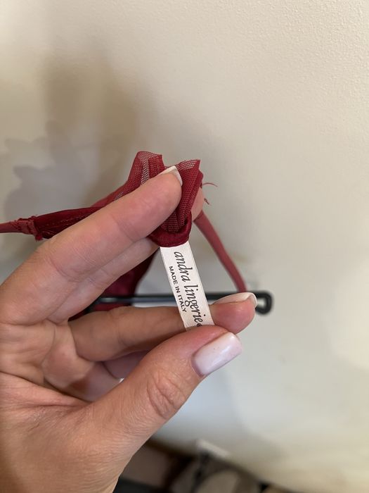 Нічний пеньюар червоний