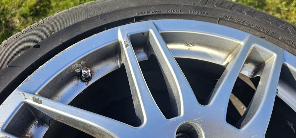 Alufelgi wzór Audi 17" 5x112 ET42 – Komplet do renowacji