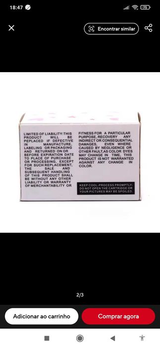 Rolo de fotografia a cores impressão a preto e branco 35 mm