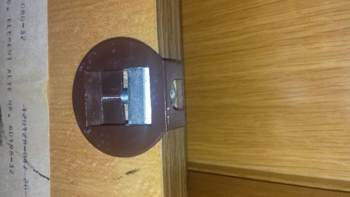 Espelho + 2  suportes de parede