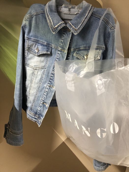 Джинс куртка от MNG подростку,(унисекс! Стильно! Качесиво!Из Германии!