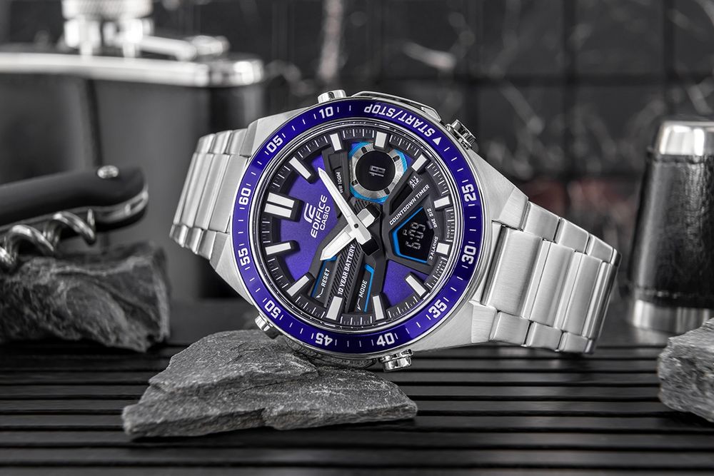 Zegarek Męski casio edifice EFV-C110D-2AVEF + BOX