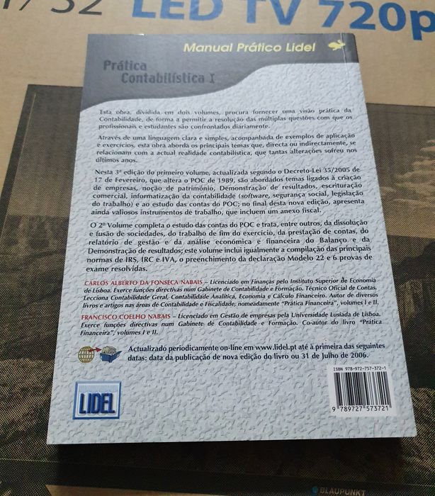 Prática contabilística I - 3 edição atualizada e aumentada