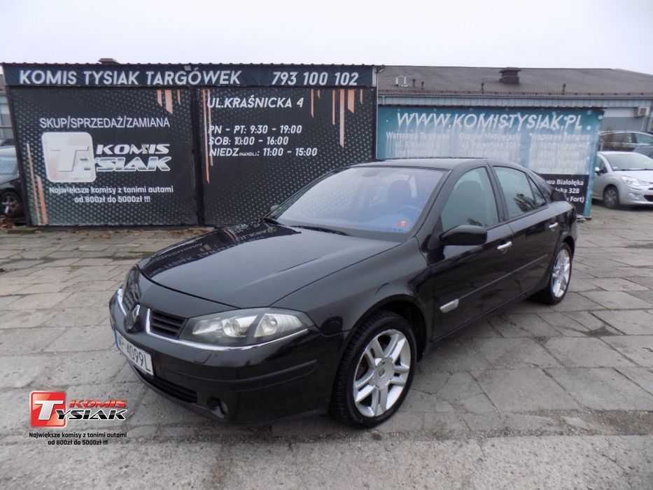 Renault Laguna !!!Targówek!!! 2.0 Benzyna + LPG, 2005 rok produkcji! KOMIS TYSIAK