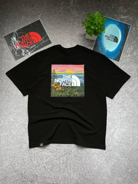 Футболка TNF с бирками | The North Face оверсайз