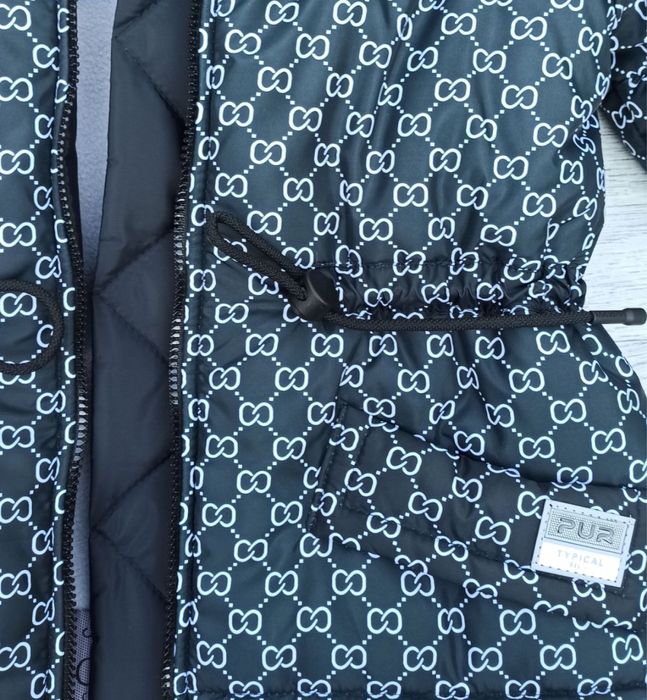 Зимова куртка пуховик дівчинка