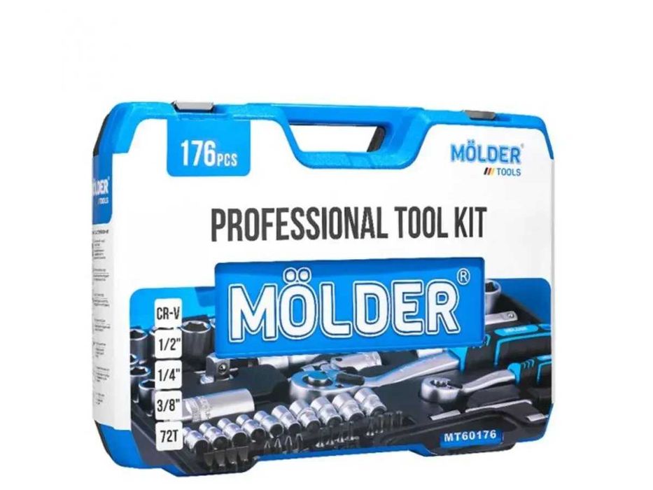 Набір інструментів в кейсі Molder 176од.