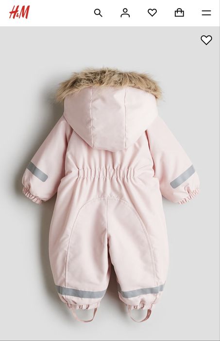 Зимовий комбінезон H&M, розмір 68 (4-6 місяців)