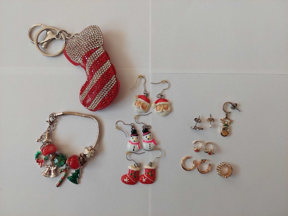 Zestaw świątecznej biżuterii