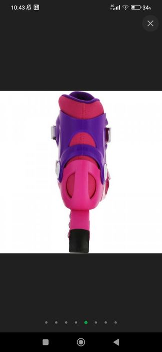 Дитячі Розсувні Ролики OXELO EU 26/28 PLAY-3 Рожеві Original