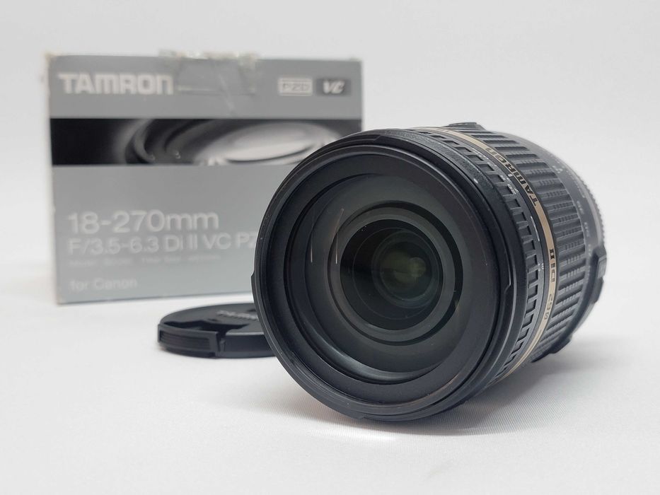 Objetiva Tamron 18-270 Nikon lente