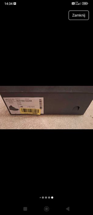 Buty Ecco MX M rozm. 46