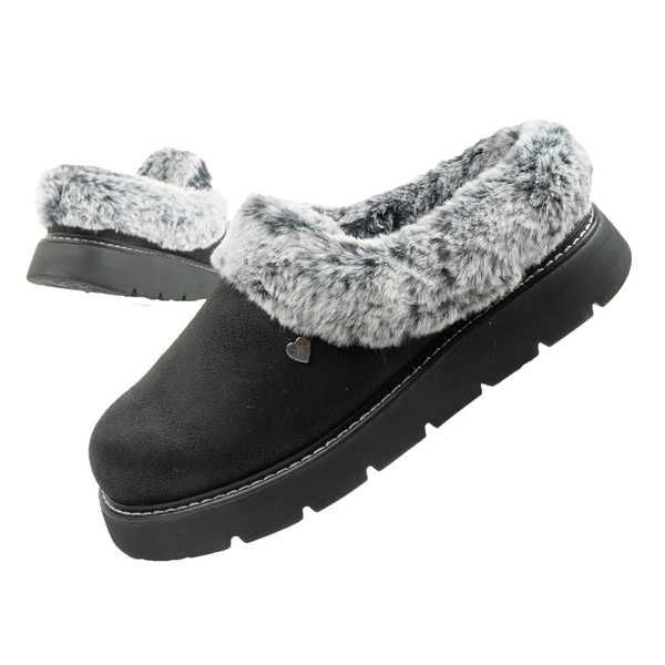 Skechers Cozy Blend papcie damskie sneakersy ocieplane wsuwane r.36-41