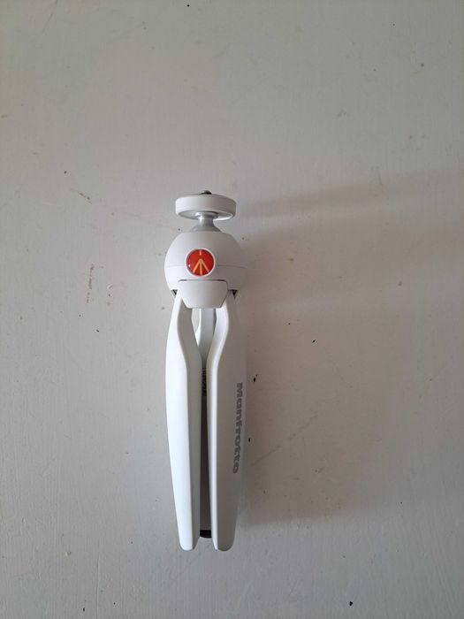 Mini tripé Manfrotto PIXI branco
