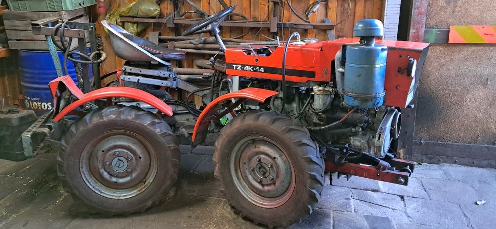 Ciągniczek traktorek leśny ogrodniczy tz-4k-14