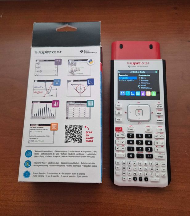 Calculadora gráfica Texas Instruments TI Nspire CX II-T