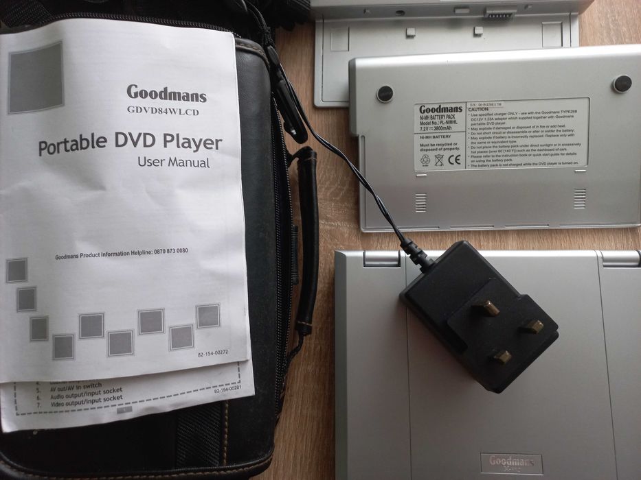 Портативный DVD/CD-плеер Goodmans X-Pro
