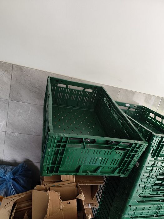 Skrzynka spożywcza, warzywna, składana