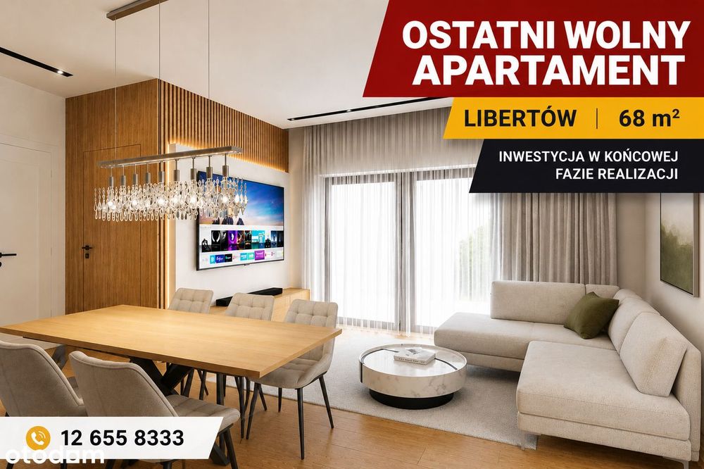 Apartament z ogrodem i 2 miejscami parkingowymi GRATIS – Libertów