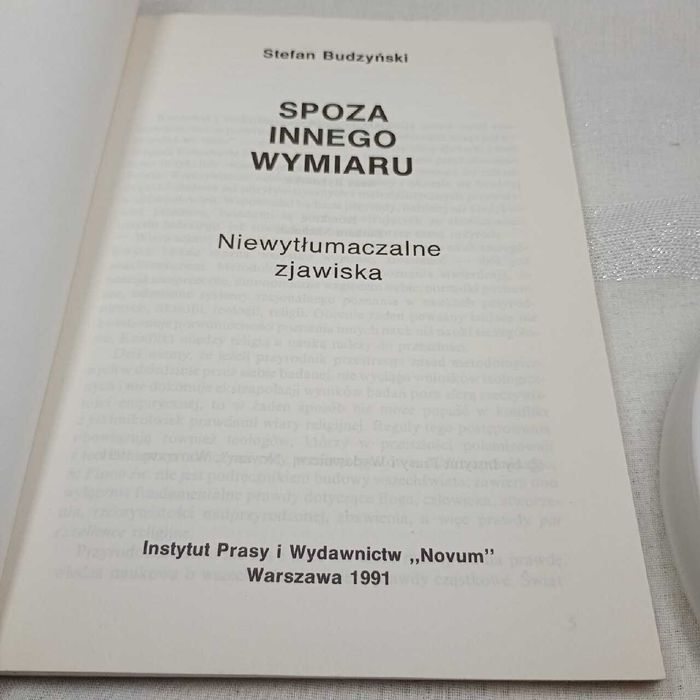 Spoza innego wymiaru. Stefan Budzyński
