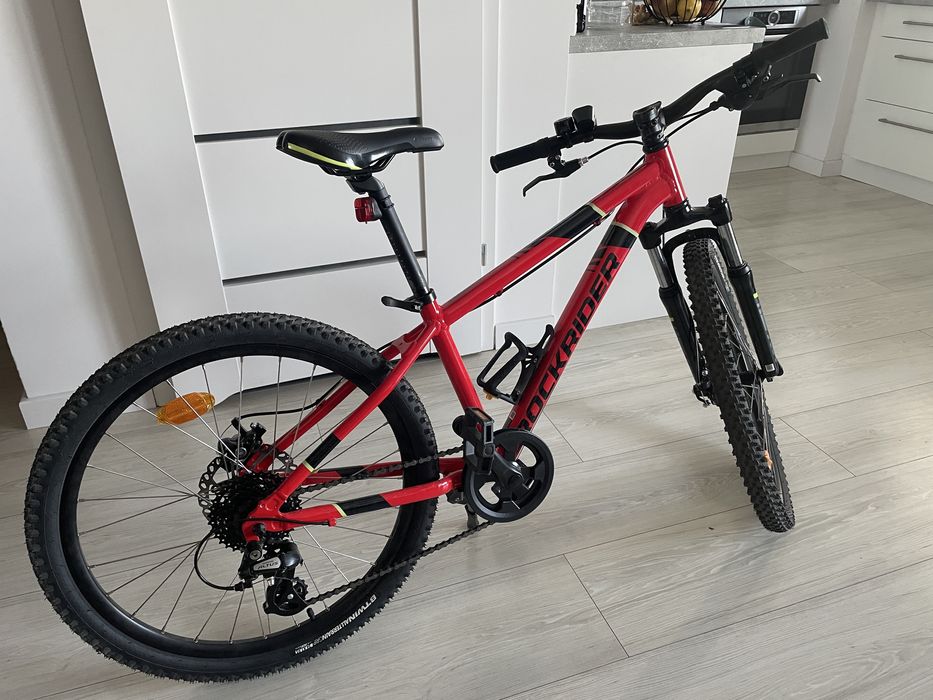 Rower BTwin Rockrider ST900 24 lekki + akcesoria