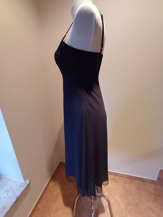 wieczorowa sukienka na ramiączkach, Vila Clothes, r. M, stan bdb