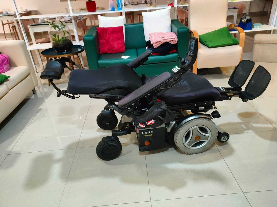 Permobil C500S (12/2018) Full Electric | Baixa Quilometragem | Extras