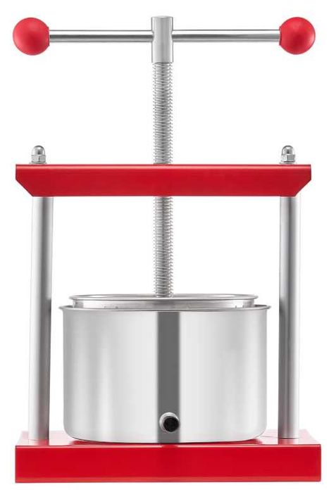 Prensa manual para frutas e vinho - 3 Litros (NOVA)