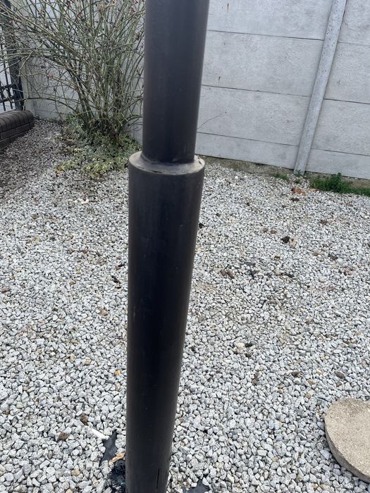 Lampa ogrodowa z metalu kutego!