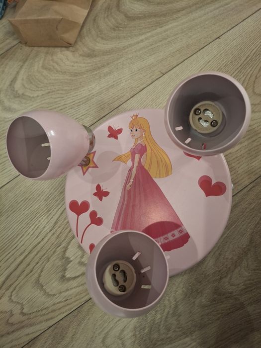 Lampka sufitowa księżniczka