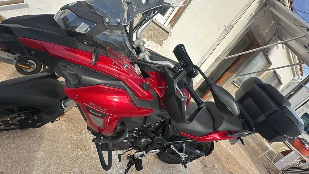 Benelli 502 semi-nova, pouca usada