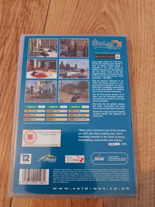 Mafia  PC CD-ROM