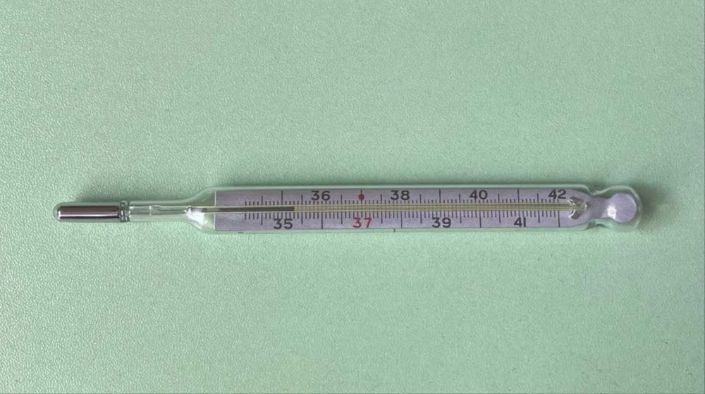 Термометр ртутный градусник СССР, новый