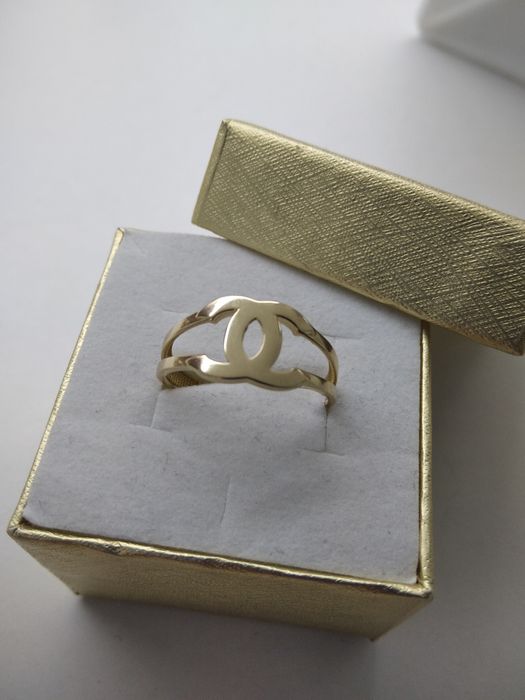 Złoty pierścionek gładki złoto 585 Rozmiar 16   31