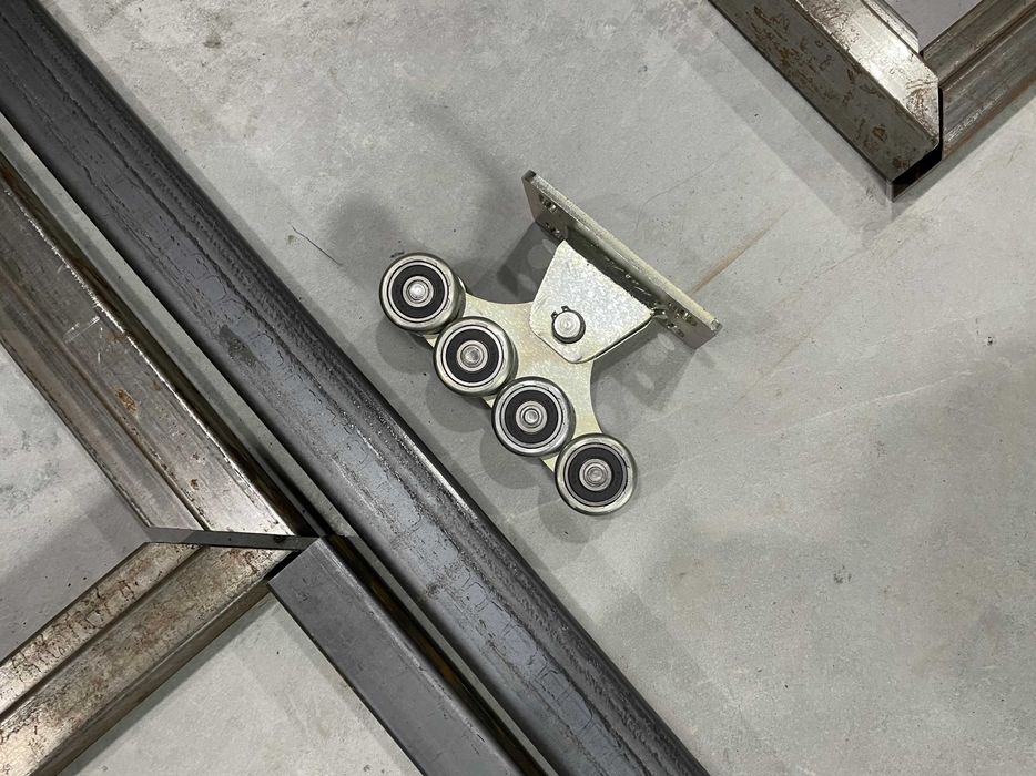 Ворота відкатні, каркас, рама для воріт T1000, гарантія на откатные