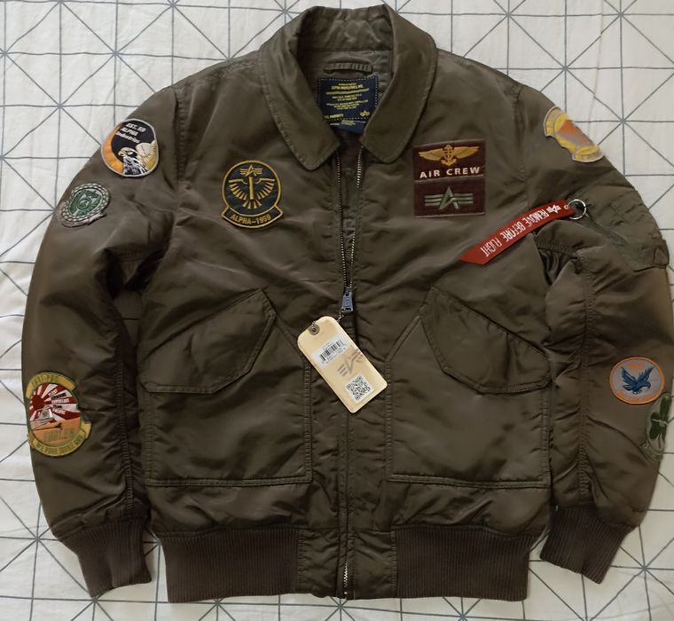 Kurtka Alpha industries NOWA cwu 45 P (N) Pilot ( ocieplana)rozmiar M