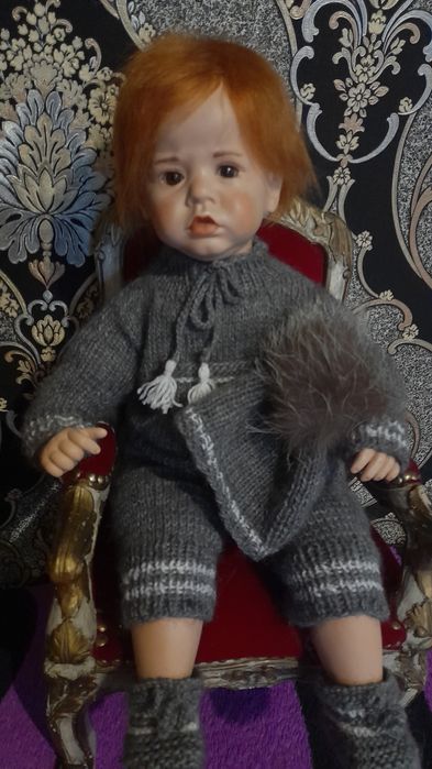 Фарфорова німецька лялька 50 см