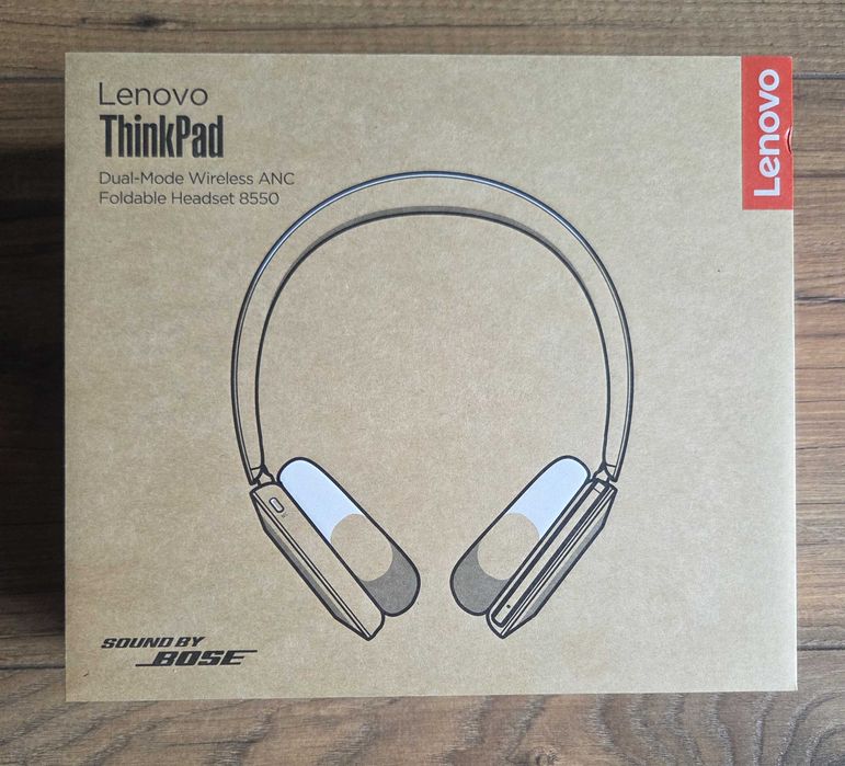 Lenovo ThinkPad Dual-Mode Wireless ANC Foldable Headset 8550 By Bose