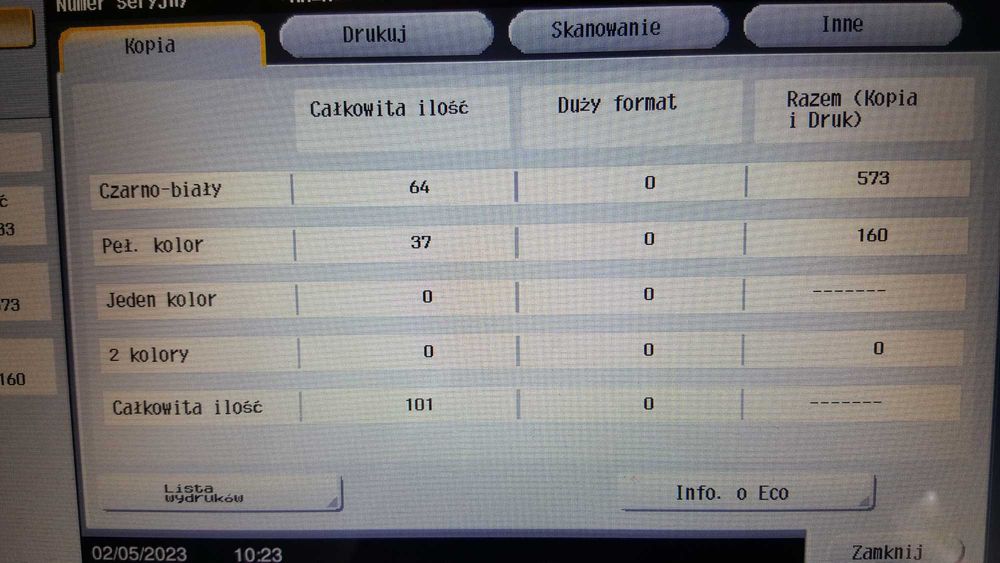 Okazja, Konica Bizhub C 300i