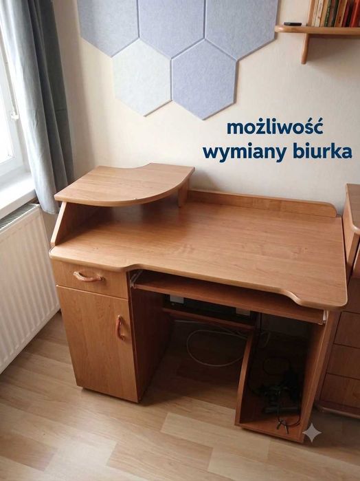 Pokój 17 m² na wynajem, 15 min od Campusu A UZ, mieszkanie 2-osobowe.