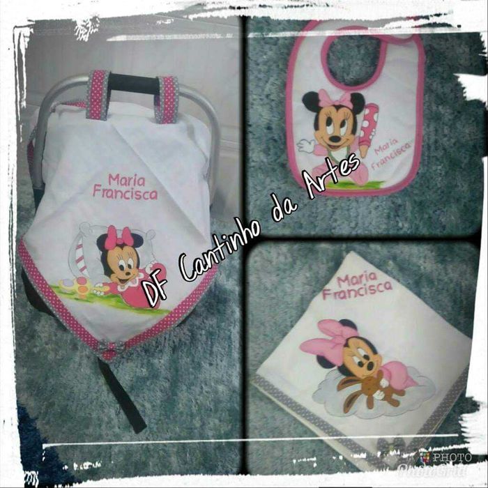 Fralda tapa ovo pintada a mão