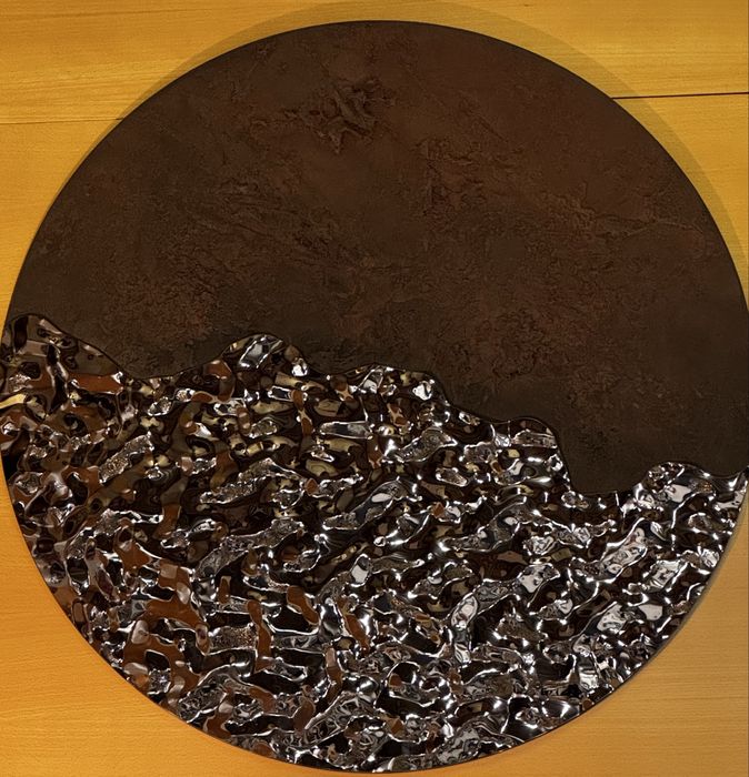 Dekoracja ścienna Moon Galaxy śr.100cm- ręczne wykonanie